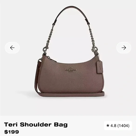 Coach Teri Shoulder Bag - Picture 6 of 6